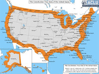 'constitution-free zone' within 100 miles from border