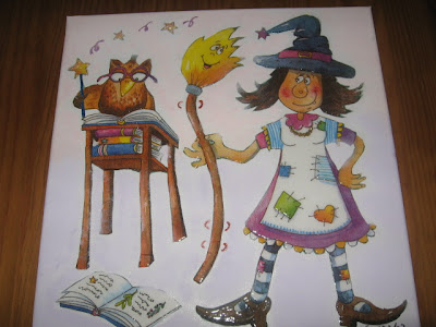 pintura em acrílico e gel 3-D