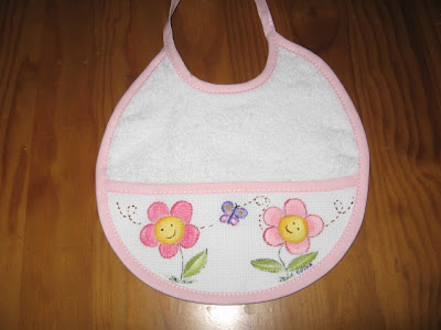 babete pintado á mão
