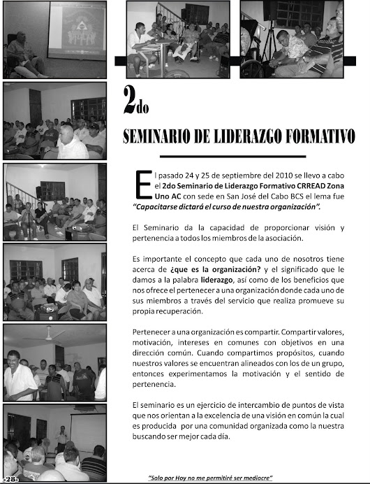 Pagina 28 - 2do. Seminario de Liderazgo Formativo