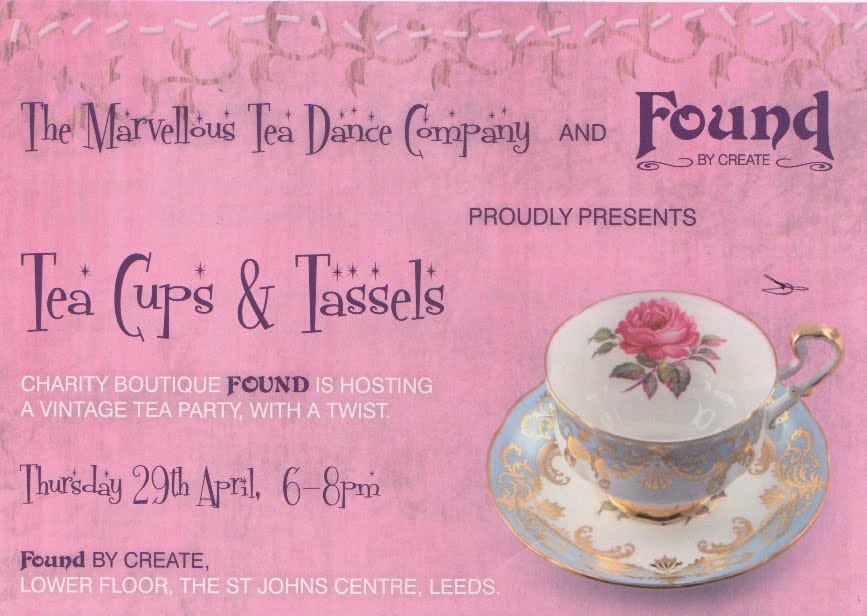 Itty Bitty Art Committee 'Tea Cups & Tassels' Event!