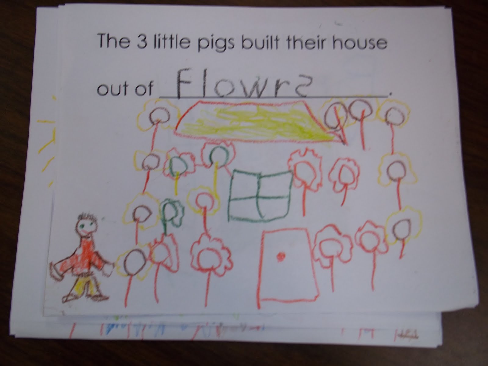 Mrs. Wood's Kindergarten Class: The Three Little Pigs