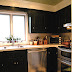 Black Cabinets With White Appliances 