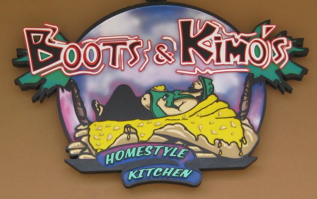 Famous pancakes at Boots & Kimo's Homestyle Kitchen