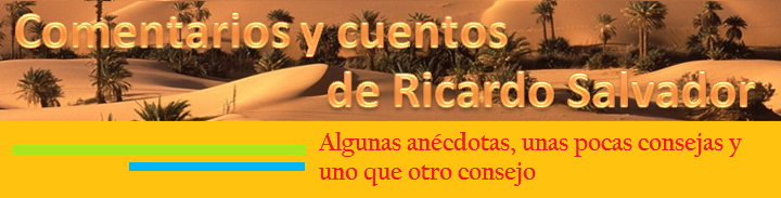 Comentarios y cuentos de Ricardo Salvador