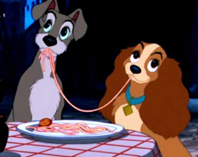 Lady och Lufsen: Spaghetti med frikadeller