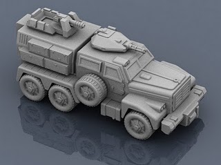 Armored Tractor Trailer