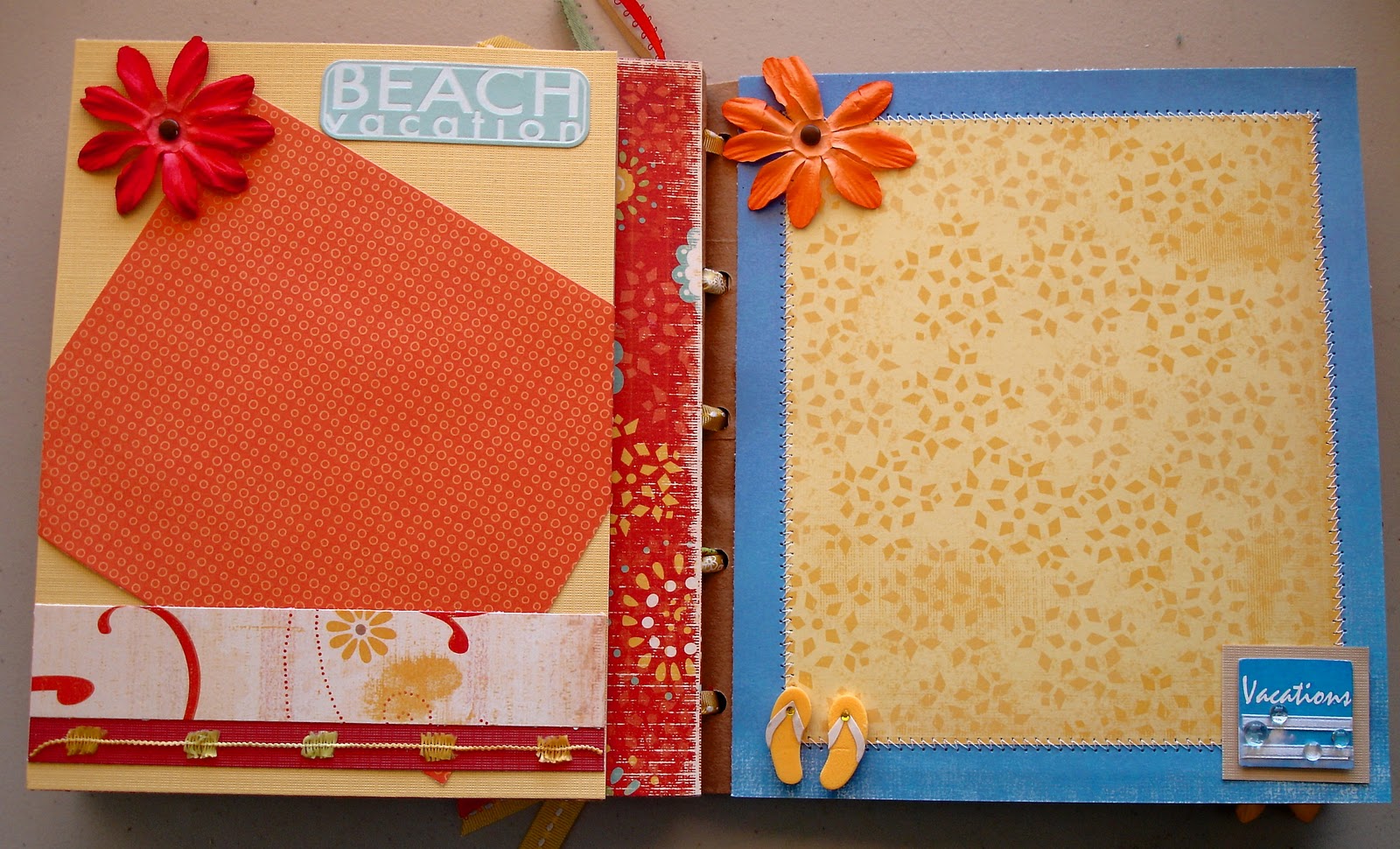 Scrapbooking by Phyllis 8x8 Mexico Themed Album