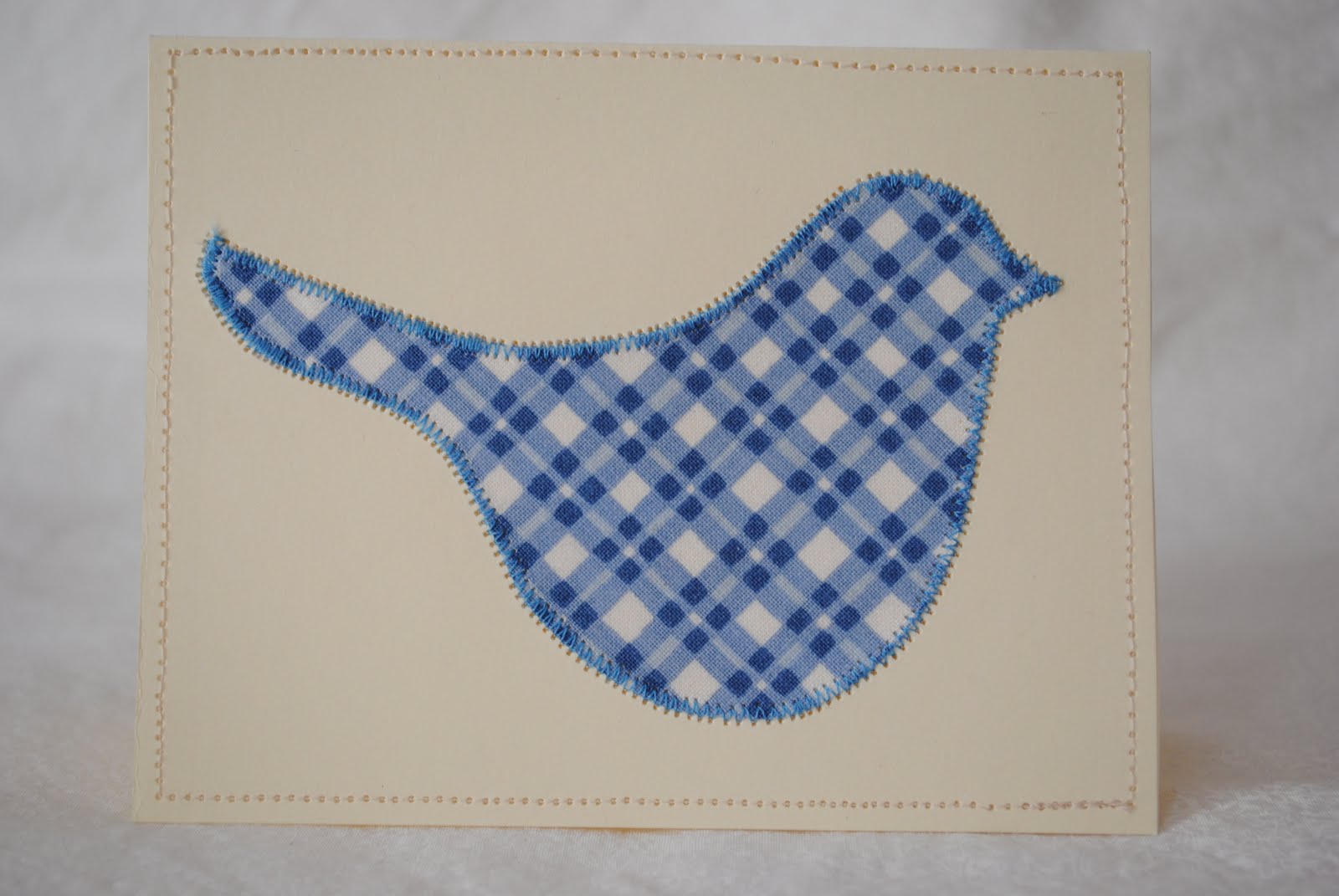 Sew Me Something Good Cardstock + fabric scraps