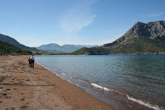 La plage d'Adrasan à 60 mn de Finike