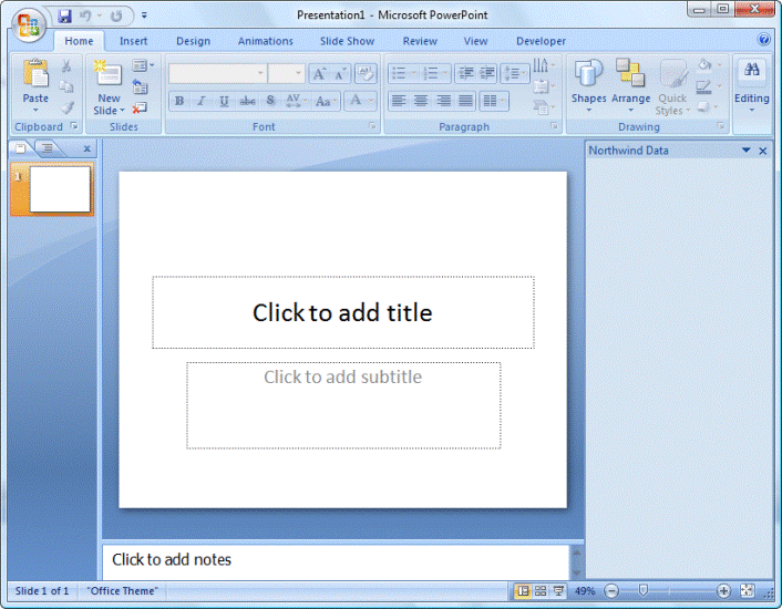 Microsoft Powerpoint Program 2003 Silverado