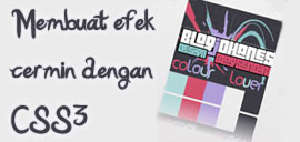 Efek Cermin Dengan CSS3