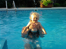 Paxson & Daddy Swimming