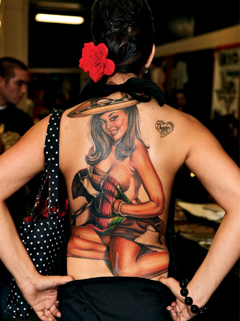 Sinisi wanted to get her tattoo by a female tattoo artist because she says Sinisi wanted to get her tattoo by a female tattoo artist because she says