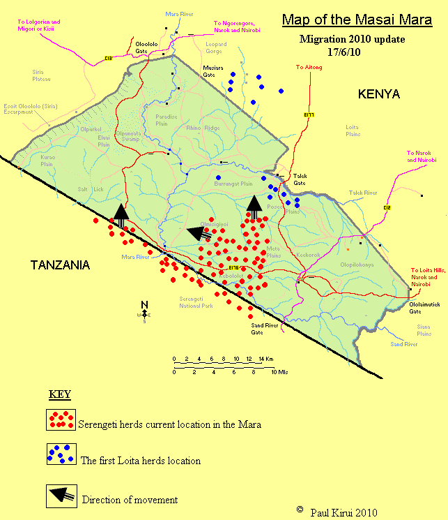 Map Of Masai