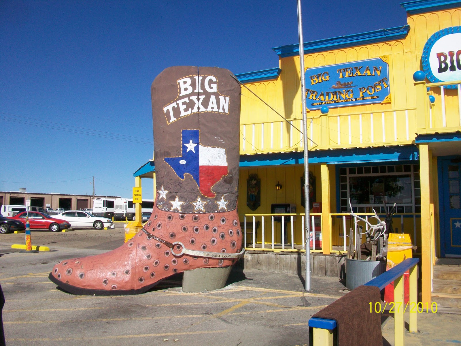The VagaBONDS 20101027 The Big Texan, Amarillo, TX