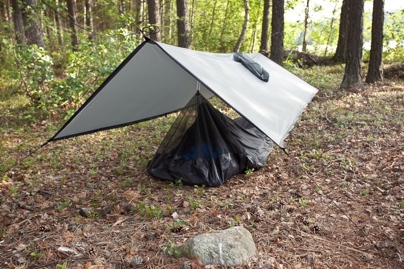 Litekayaking My first experiences with bivy + tarp camping