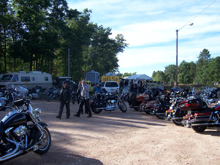 CAMP HERE OR BE SURE TO VISIT OAK'S PUB during the 2020 TOMAHAWK FALL RIDE!