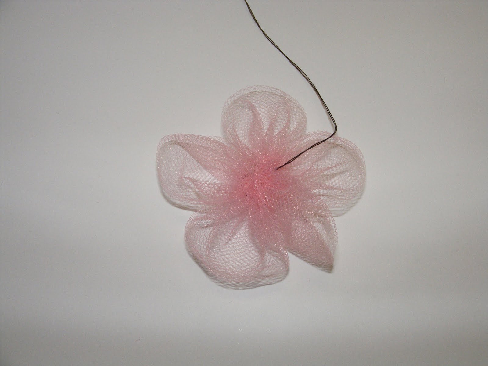 Chasing Paper Dreams Tulle Flowers Tutorial