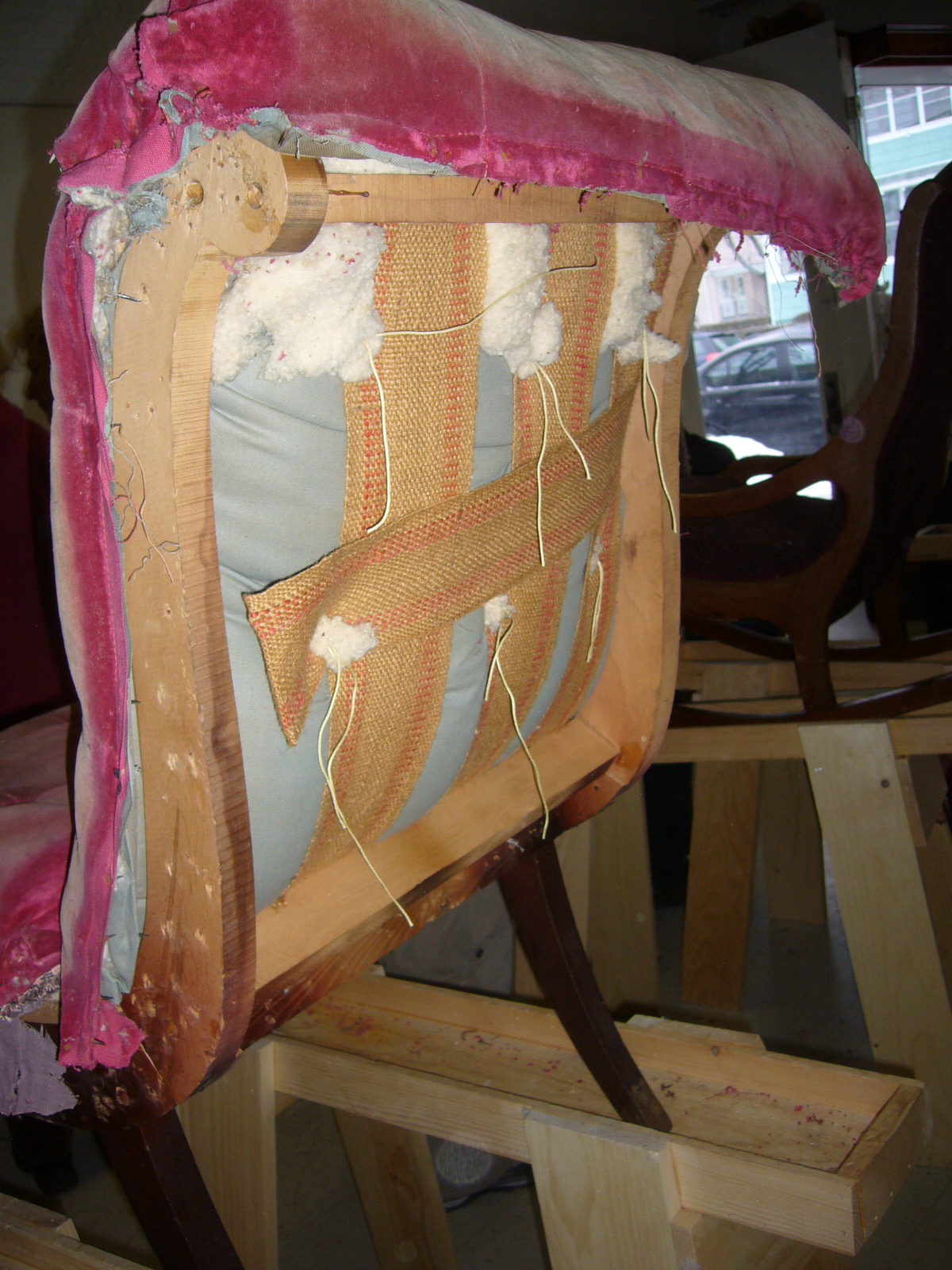 Temporary Nest Upholstery Class Week 1