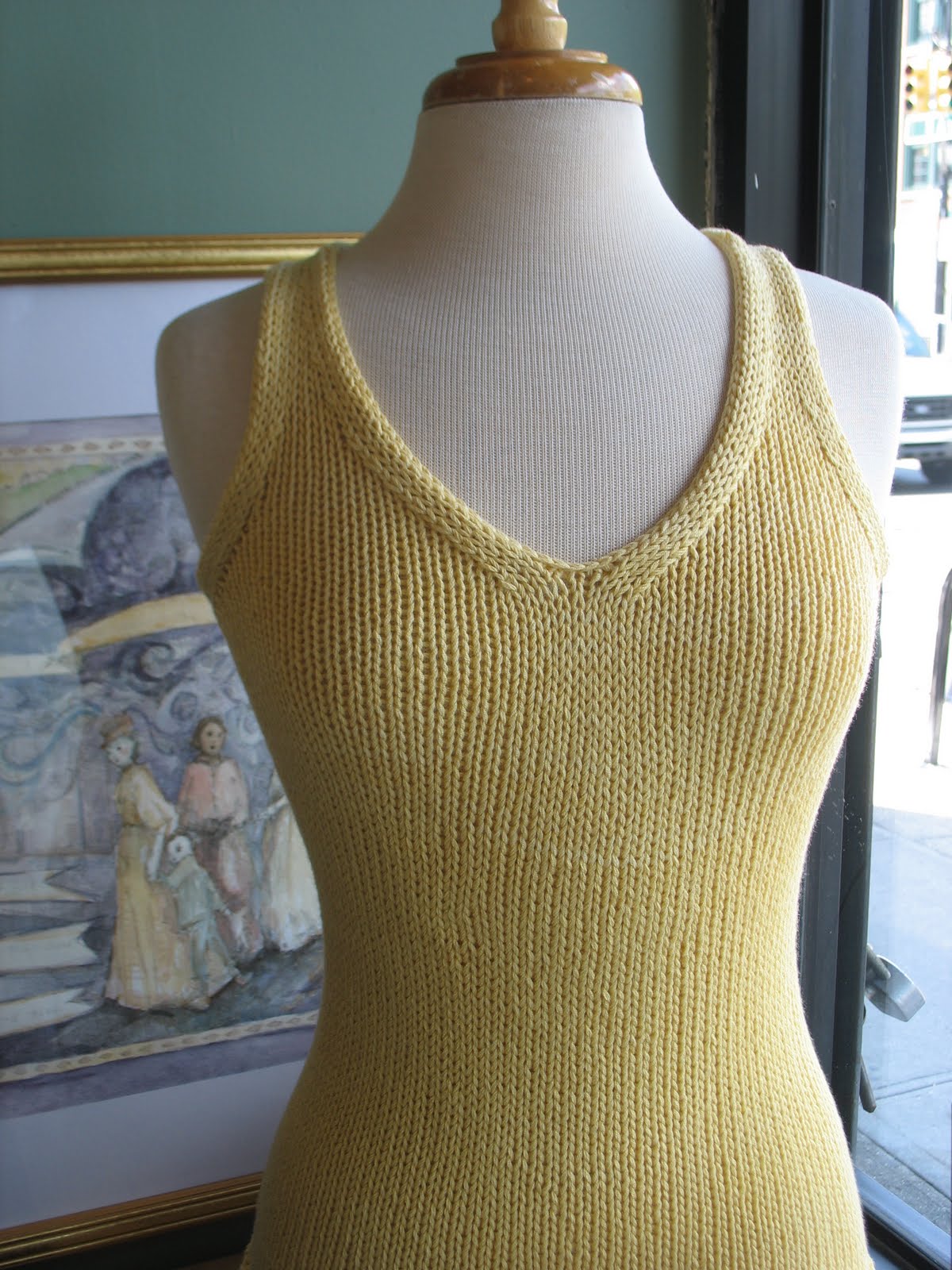 Stitch Therapy Brooklyn A Quick Summer Knit 1218 Tank Top