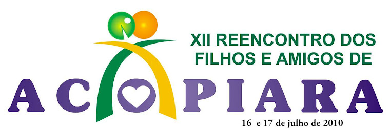 Vem ai mais um grande encontro!                                      Festa dos Conterrâneos 2010.