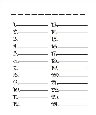 Tutorials: I-Spy Activity Placemat