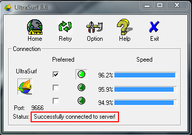 UltraSurf 8.9: Surf the world