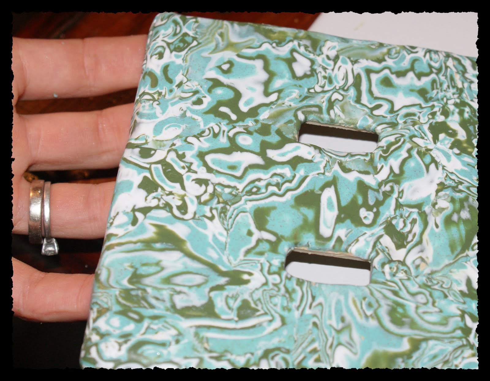 Polymer Clay Day 53; Switch Plate Cover Tutorial!