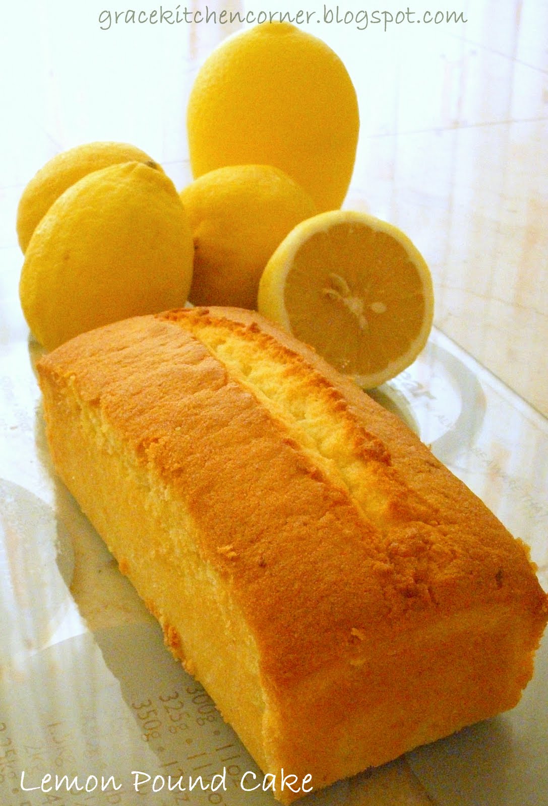 Kitchen Corner Lemon Pound Cake