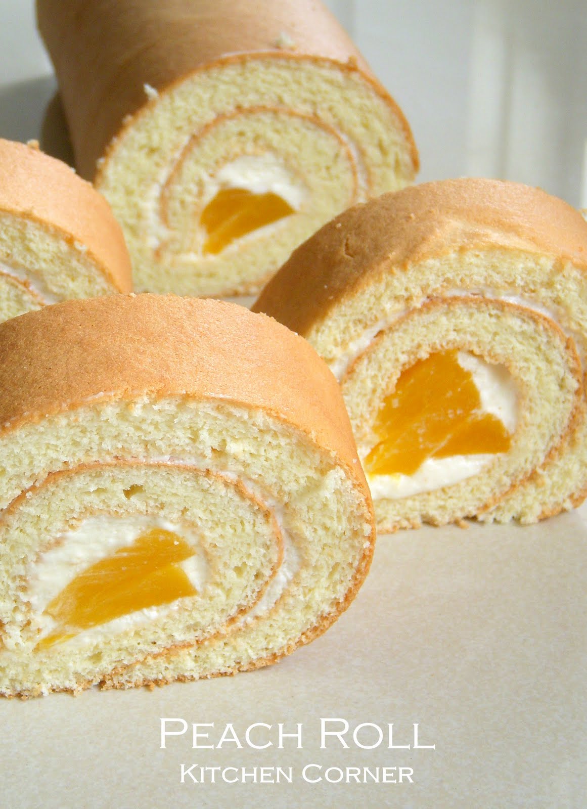 Kitchen Corner Peach Roll