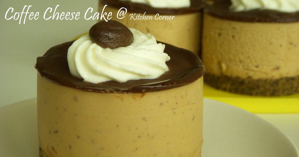 Kitchen Corner Chilled Coffee Cheesecake