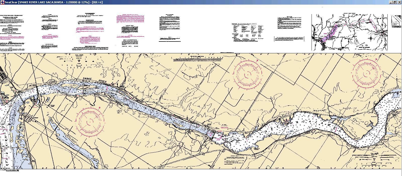 Snake River Navigation Charts