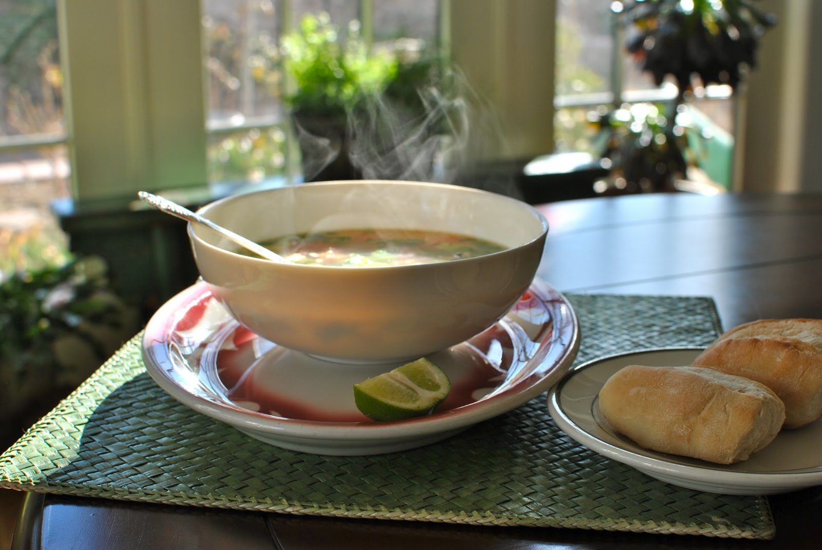 Won't Read Directions Tlalpeno Soup at Cafe Corona