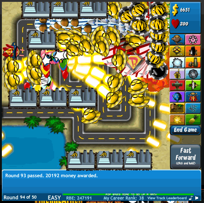 In Deference To My Idols Defend Your Tower From Bloons Again