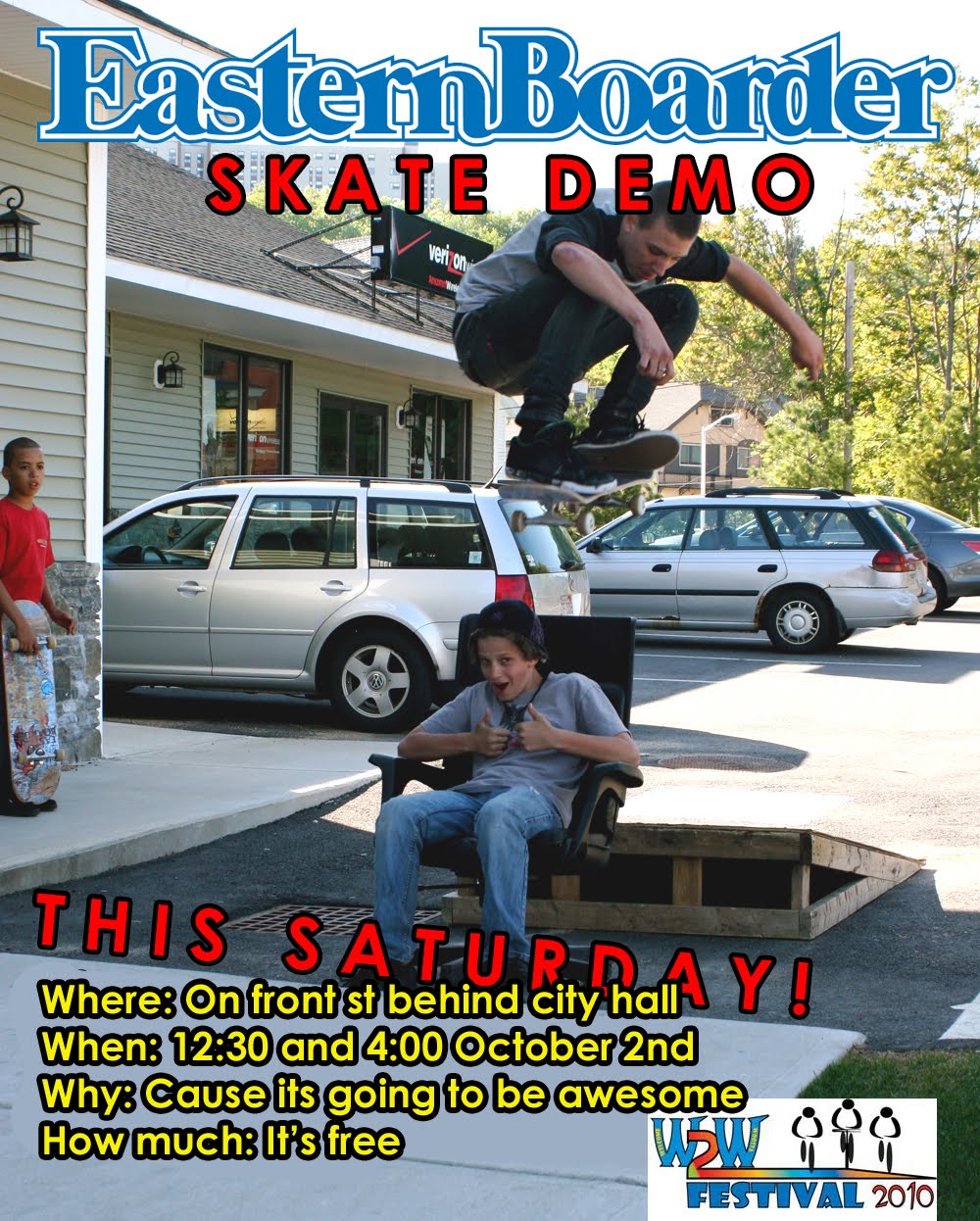 EASTERN BOARDER WORCESTER Skate Demo Downtown Worcester