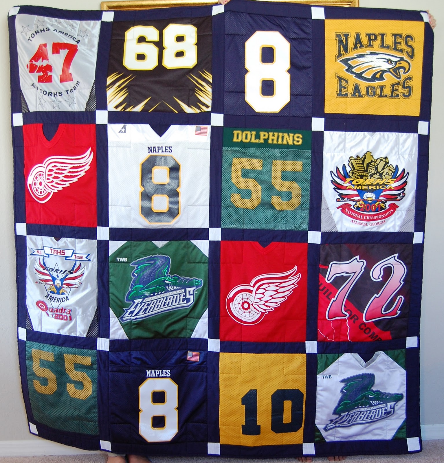 Hockey Quilts Because I'm Me