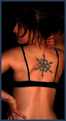 Snowflakes Tattoo, Back