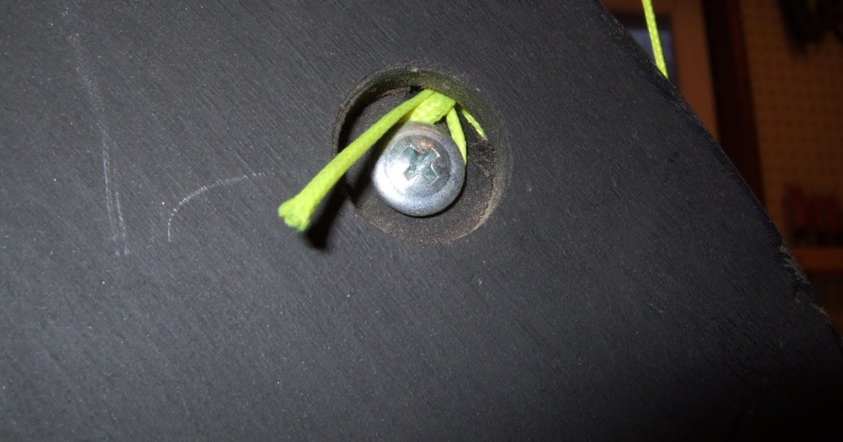 Home Made Fishing Gear Planer board mast