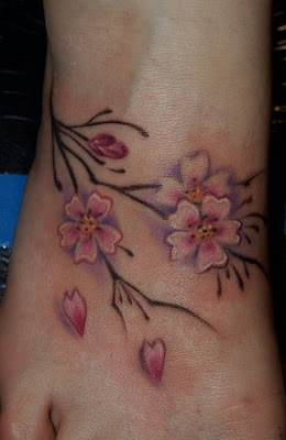 Cheery Blossom Tattoos
