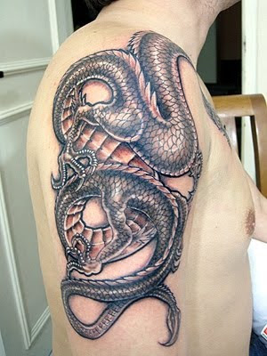 dragon tattoos for men on arm. Arm Dragon Tattoo Designs