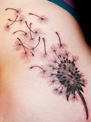 dandelion tattoo