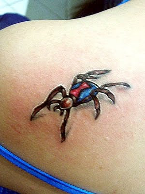 mosquito tattoo-bugs tattoo · super hero tattoo »