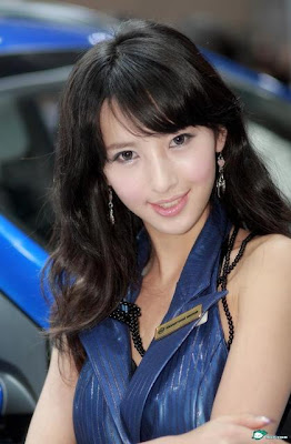 韓版林志玲 車展 model