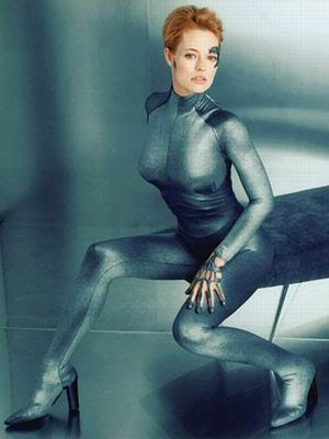 13大科幻美人- 潔芮萊恩 影集「星艦迷航記」被博格化的人類Seven of Nine「九之七」