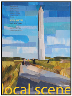 Washington Monument by collage artist Megan Coyle