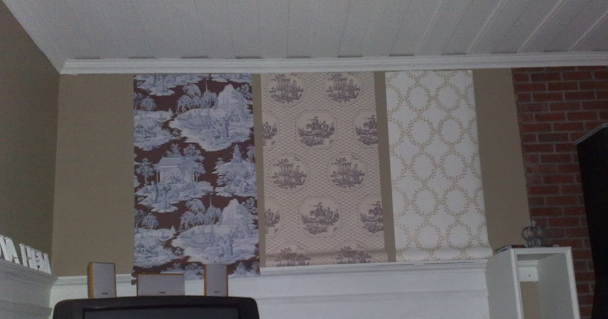 Bygdegården: Vilken tapet till vardagsrum/matsal?