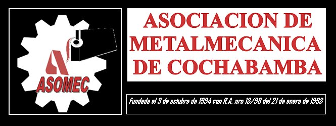 ASOCIACION DE METALMECANICA DE COCHABAMBA