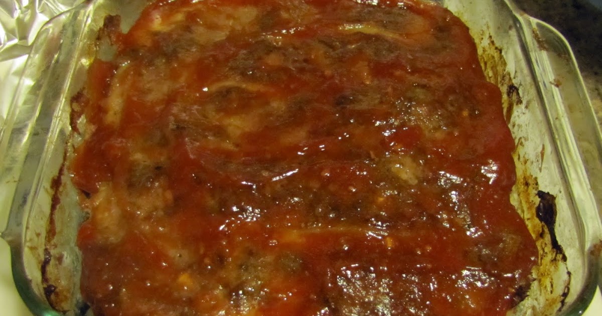 Smells Like Food in Here Meat Loaf with Bacon in an 8x8