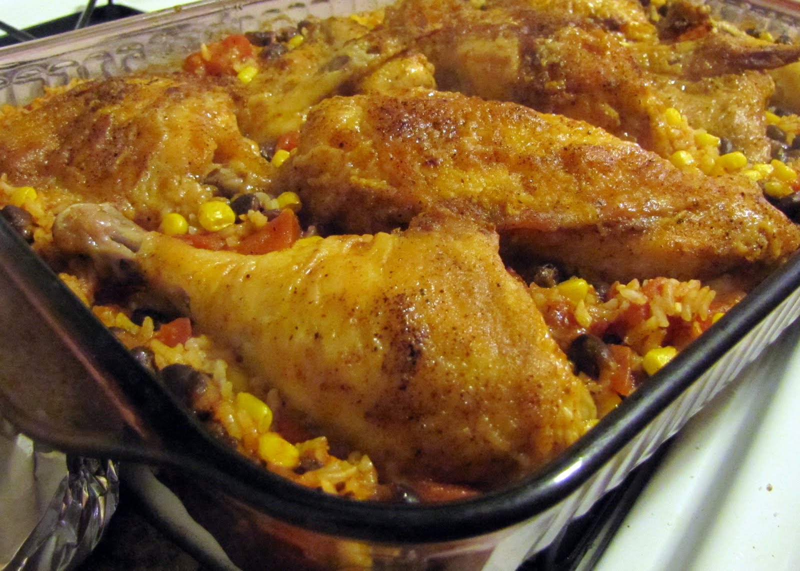 Smells Like Food in Here Chicken with Black Beans and Rice, Take 2